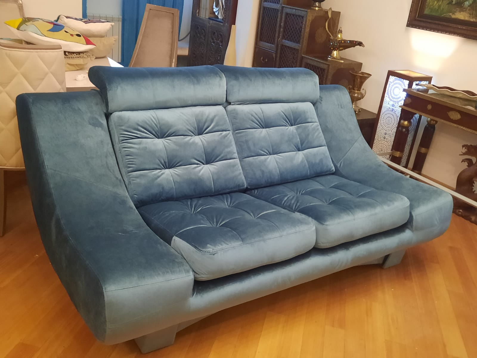 Обивка дивана на дому. Хорошёво