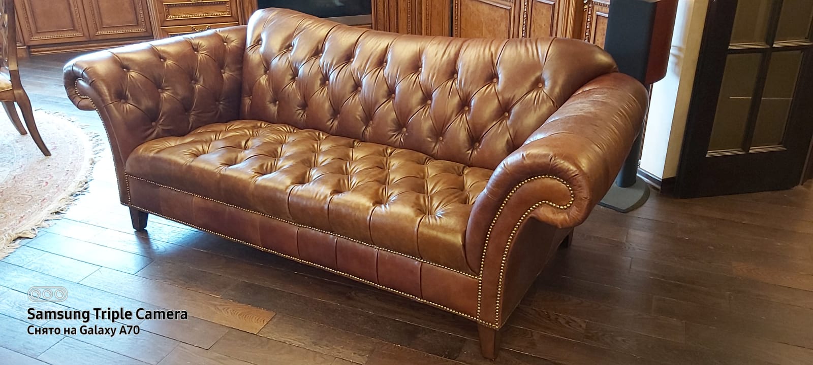 Перетяжка дивана. Хорошёво