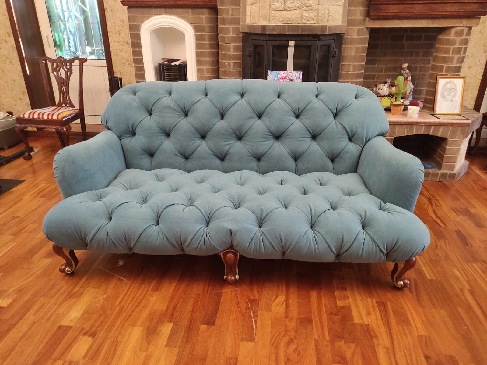 Обивка дивана. Хорошёво